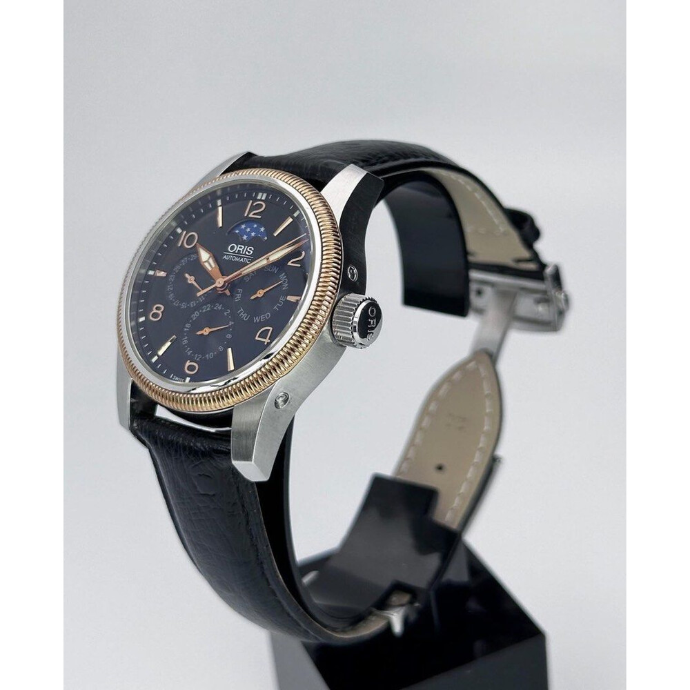 SOLD 40mm Oris Big Crown Complication ref.7627 43 Cal.581 Moonphase E S Watches